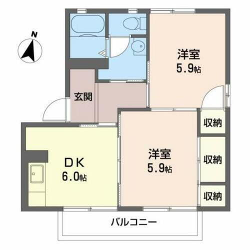 兵庫県朝来市和田山町駅北 和田山駅 2DK アパート 賃貸物件詳細