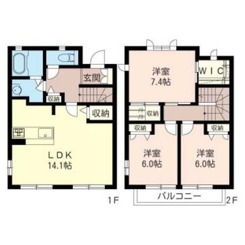 千葉県千葉市若葉区小倉台４丁目 小倉台駅 3LDK アパート 賃貸物件詳細
