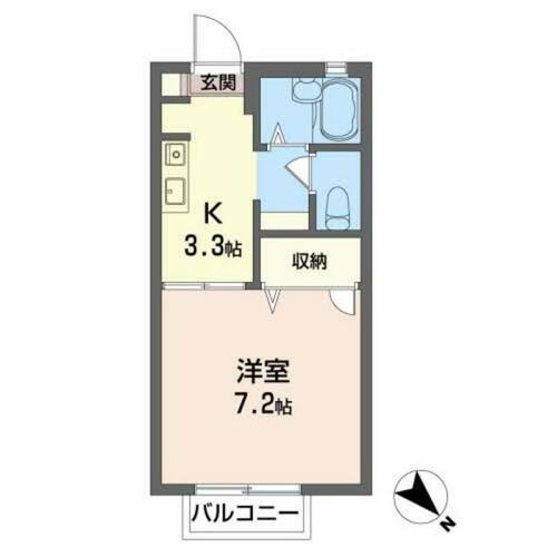 山口県山口市吉田 1K アパート 賃貸物件詳細