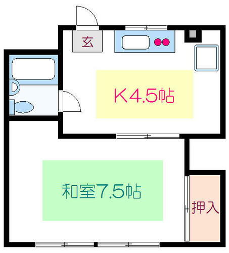 東京都江東区北砂２丁目 西大島駅 1DK マンション 賃貸物件詳細