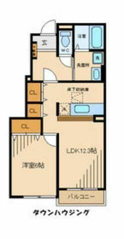 ウィング 1階 1LDK 賃貸物件詳細