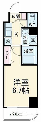 神奈川県横浜市中区吉田町 桜木町駅 1K マンション 賃貸物件詳細