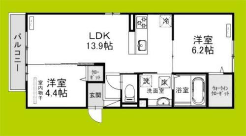 大阪府堺市堺区南旅篭町東２丁 御陵前駅 2LDK アパート 賃貸物件詳細