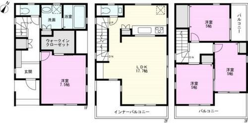 領家３丁目戸建 4LDK 賃貸物件詳細