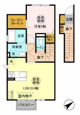 茨城県日立市田尻町４丁目 小木津駅 1LDK アパート 賃貸物件詳細