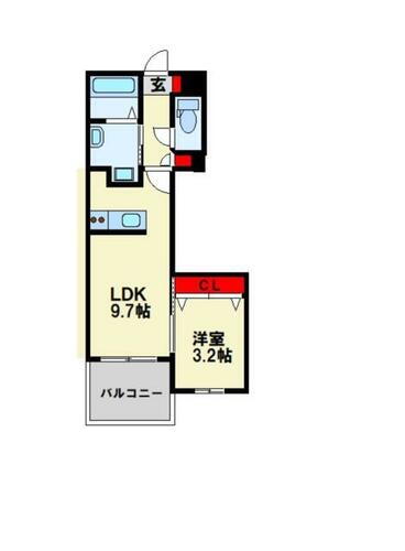 福岡県北九州市戸畑区中原東２丁目 九州工大前駅 1LDK マンション 賃貸物件詳細