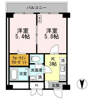 兵庫県神戸市北区谷上西町 谷上駅 2K アパート 賃貸物件詳細