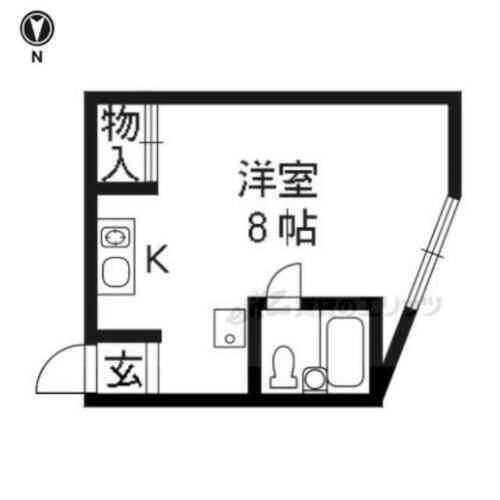 京都府京都市西京区山田車塚町 桂駅 ワンルーム マンション 賃貸物件詳細