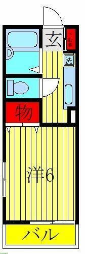 千葉県千葉市若葉区都賀３丁目 都賀駅 1K アパート 賃貸物件詳細