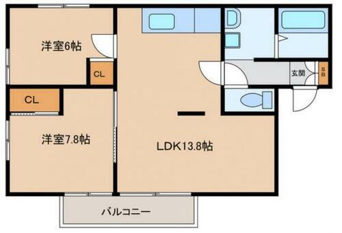 兵庫県姫路市勝原区熊見 はりま勝原駅 2LDK アパート 賃貸物件詳細