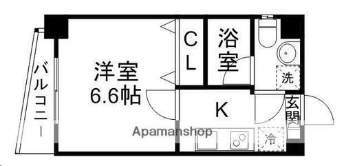 宮城県仙台市宮城野区平成１丁目 苦竹駅 1K マンション 賃貸物件詳細