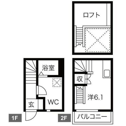 愛知県名古屋市南区白水町 柴田駅 1SK アパート 賃貸物件詳細