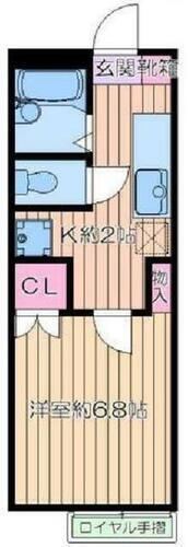 東京都江戸川区瑞江２丁目 瑞江駅 1K アパート 賃貸物件詳細