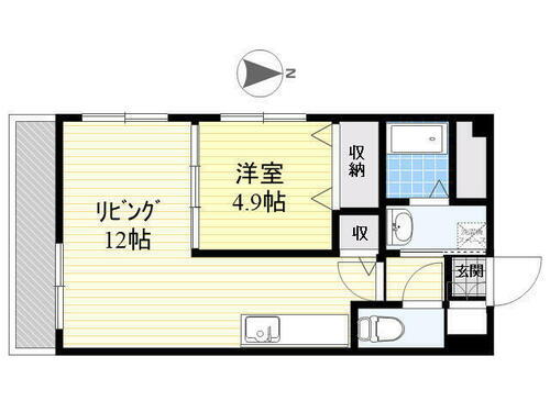 大分県大分市明磧町２丁目 南大分駅 1LDK マンション 賃貸物件詳細