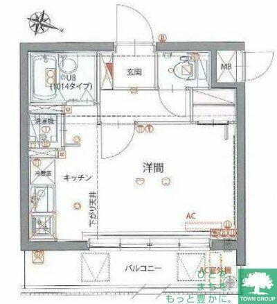 東京都大田区仲池上１丁目 西馬込駅 ワンルーム マンション 賃貸物件詳細