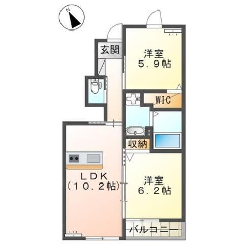 大分県別府市朝見３丁目 別府駅 2LDK アパート 賃貸物件詳細