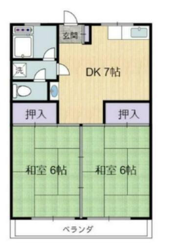 東京都調布市飛田給３丁目 飛田給駅 2DK マンション 賃貸物件詳細