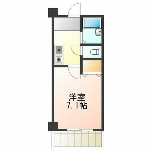 中井マンション 2階 1K 賃貸物件詳細