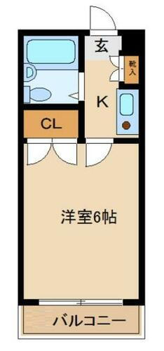 東京都大田区東雪谷２丁目 石川台駅 1K アパート 賃貸物件詳細