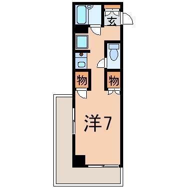 福島県福島市南町 福島駅 1K マンション 賃貸物件詳細