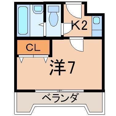 福島県福島市清明町 福島駅 1K マンション 賃貸物件詳細