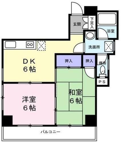 東京都豊島区上池袋１丁目 北池袋駅 2DK マンション 賃貸物件詳細