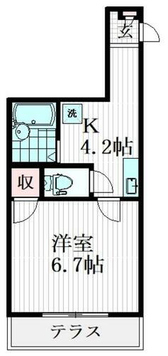 東京都品川区中延３丁目 荏原中延駅 1K マンション 賃貸物件詳細