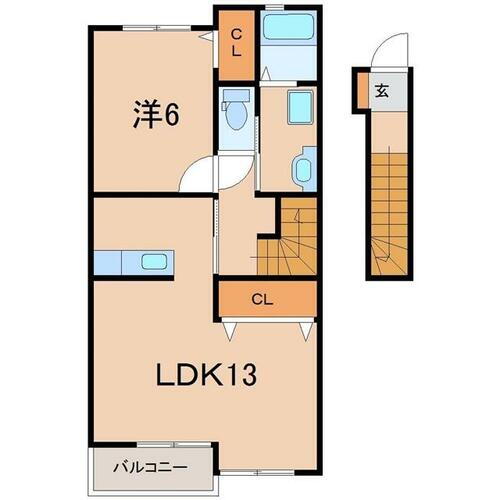 福島県二本松市油井字背戸谷地 安達駅 1LDK アパート 賃貸物件詳細