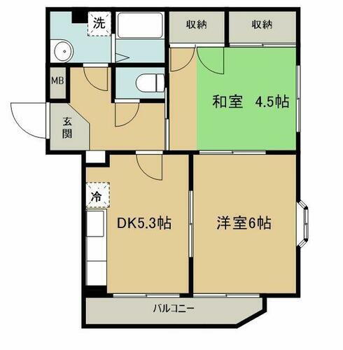 埼玉県所沢市西所沢１丁目 西所沢駅 2DK マンション 賃貸物件詳細