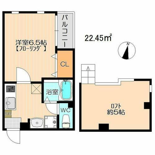 福岡県福岡市中央区鳥飼１丁目 西新駅 1SK マンション 賃貸物件詳細