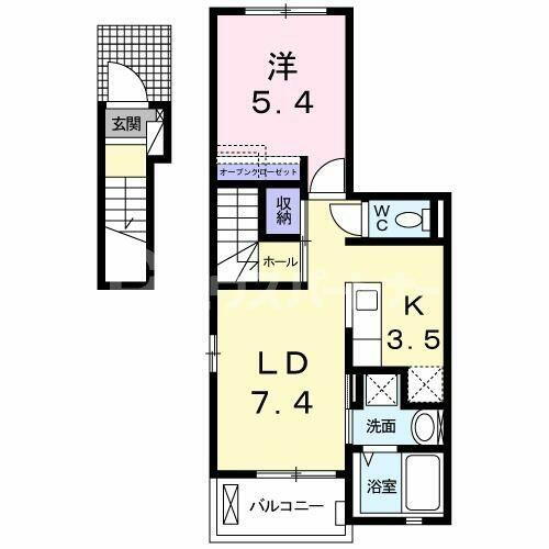 東京都板橋区四葉１丁目 下赤塚駅 1LDK アパート 賃貸物件詳細