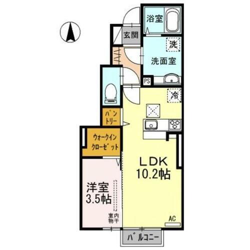 新潟県長岡市美沢３丁目 長岡駅 1LDK アパート 賃貸物件詳細