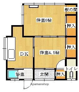 寿アパート 2階 2K 賃貸物件詳細