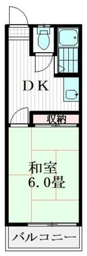 東京都北区東十条１丁目 東十条駅 1DK アパート 賃貸物件詳細