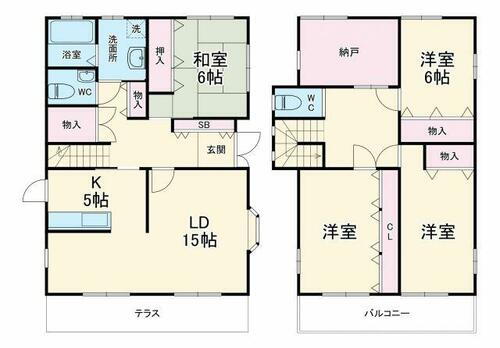 岡崎市若松町西之切戸建 4SLDK 賃貸物件詳細