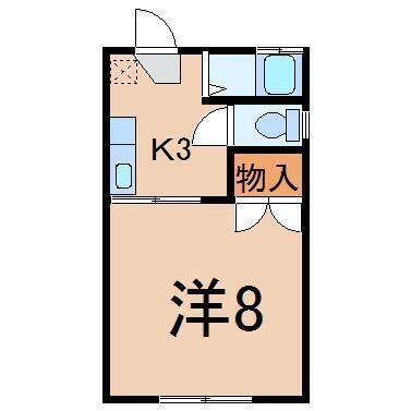 福島県福島市瀬上町字五月田 福島学院前駅 1K アパート 賃貸物件詳細