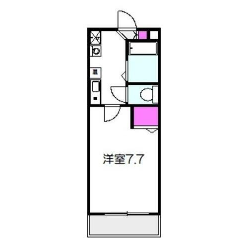 エトワール高殿 2階 1K 賃貸物件詳細