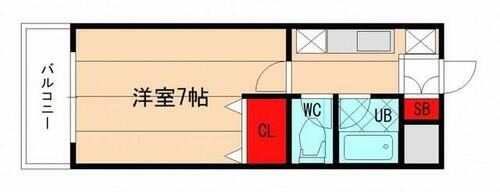 福岡県福岡市東区箱崎４丁目 箱崎九大前駅 1K マンション 賃貸物件詳細