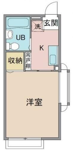 神奈川県川崎市多摩区枡形２丁目 向ヶ丘遊園駅 1K アパート 賃貸物件詳細