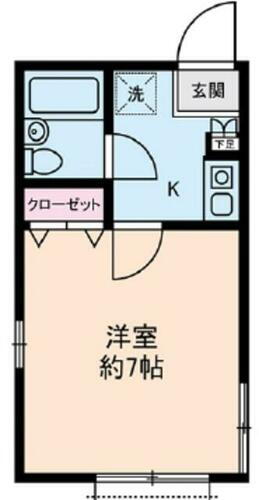 東京都新宿区上落合２丁目 下落合駅 1K アパート 賃貸物件詳細