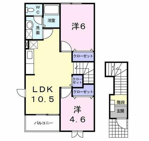 愛知県西尾市吉良町上横須賀元屋敷 上横須賀駅 2LDK アパート 賃貸物件詳細