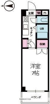 愛媛県松山市道後今市 上一万駅 1K マンション 賃貸物件詳細