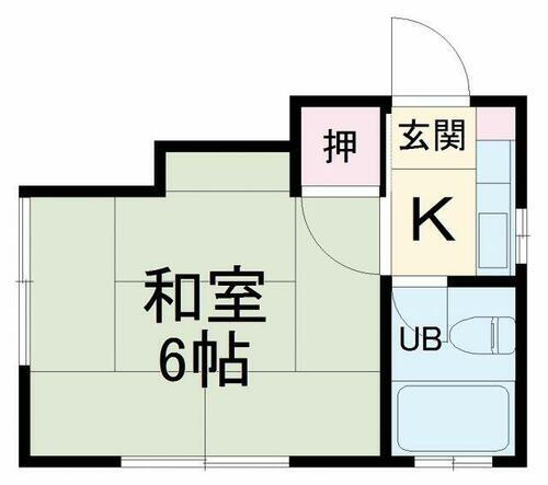 千葉県市川市稲荷木２丁目 本八幡駅 1K アパート 賃貸物件詳細
