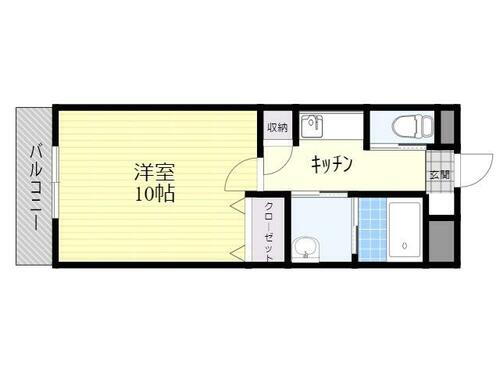 大分県大分市東大道１丁目 大分駅 1K マンション 賃貸物件詳細