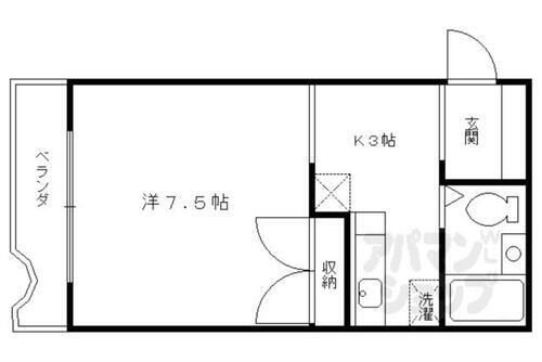 京都府京都市伏見区深草新門丈町 竹田駅 1K マンション 賃貸物件詳細