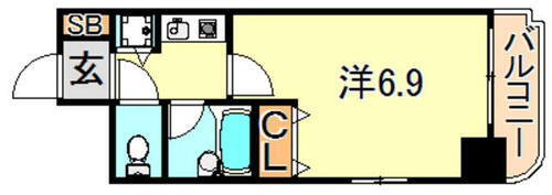 兵庫県明石市小久保１丁目 西明石駅 1K マンション 賃貸物件詳細