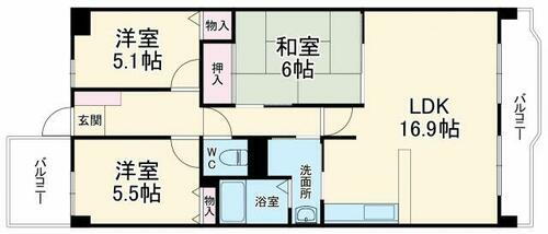 愛知県豊田市豊栄町３丁目 末野原駅 3LDK マンション 賃貸物件詳細