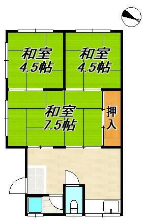 カラーズビンテージ高取山 2階建