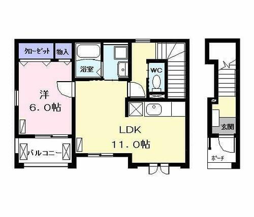 愛知県北名古屋市弥勒寺東１丁目 西春駅 1LDK アパート 賃貸物件詳細