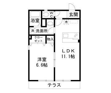 愛知県あま市西今宿六反地五 甚目寺駅 1LDK アパート 賃貸物件詳細